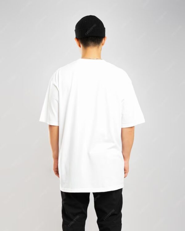 Oversized White T-shirt - Image 3